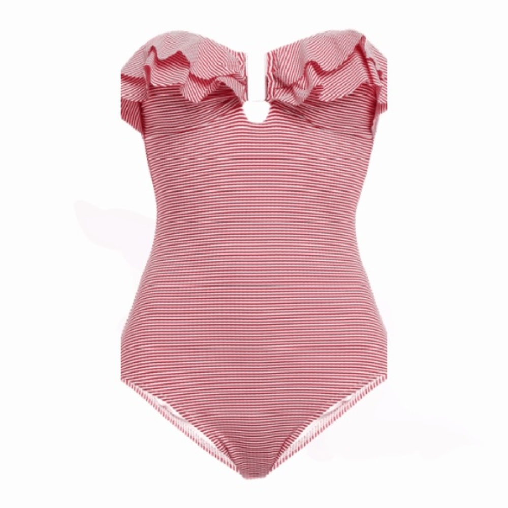 NWOT Melissa Odabash - Red/White One-Piece